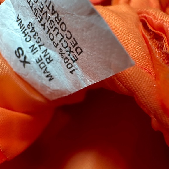 Orange Space-Themed custom Dog Jacket - Picture 3 of 3